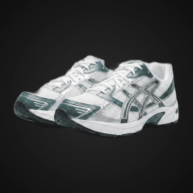ASICS Gel-1130 - Blanco/Plateado — imagen 1