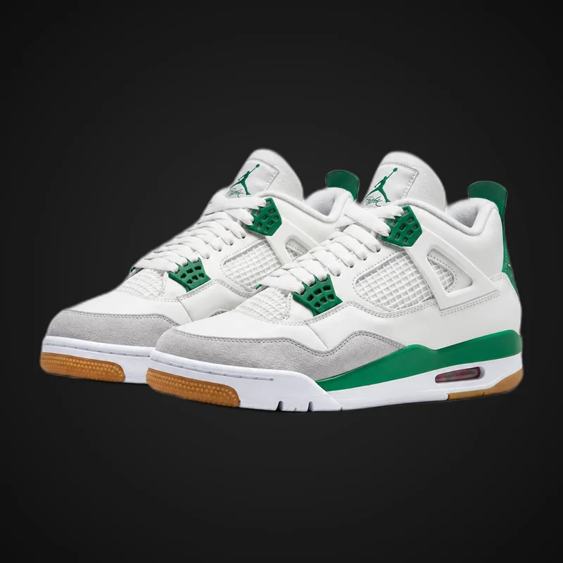 Jordan Retro 4 SB Pine Green — imagen 1