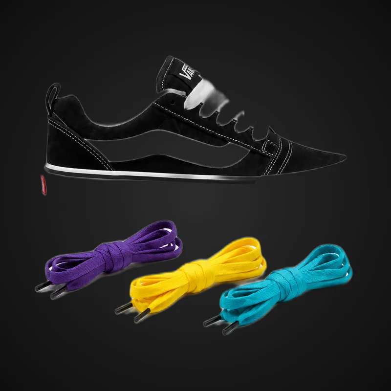 Vans Knu Skool - Negro/Blanco — imagen 1